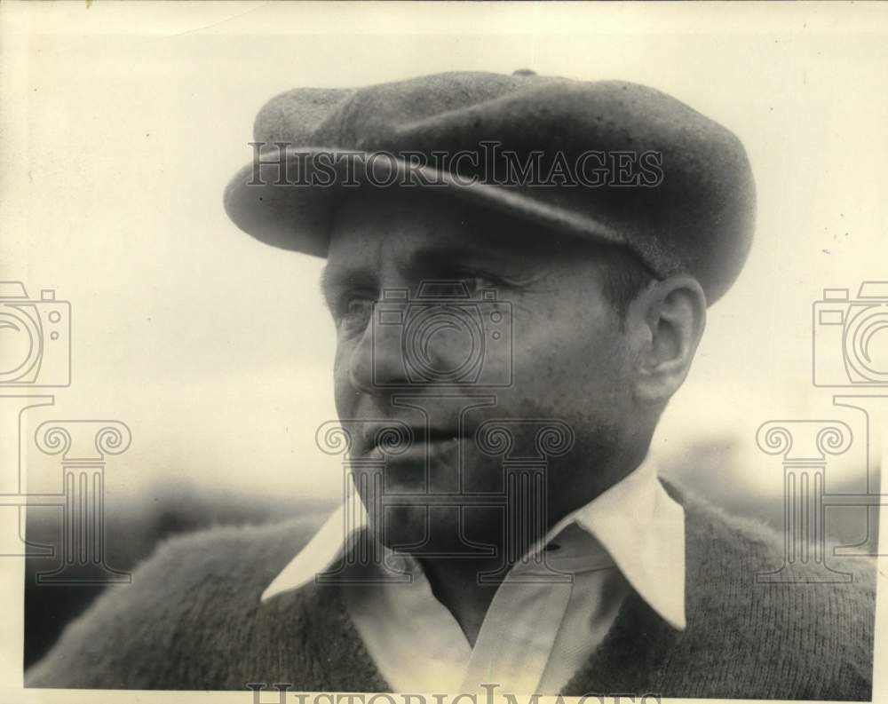 1930 Press Photo Horse jockey Earl Sande, Aqueduct, Long Island - pix11223- Historic Images