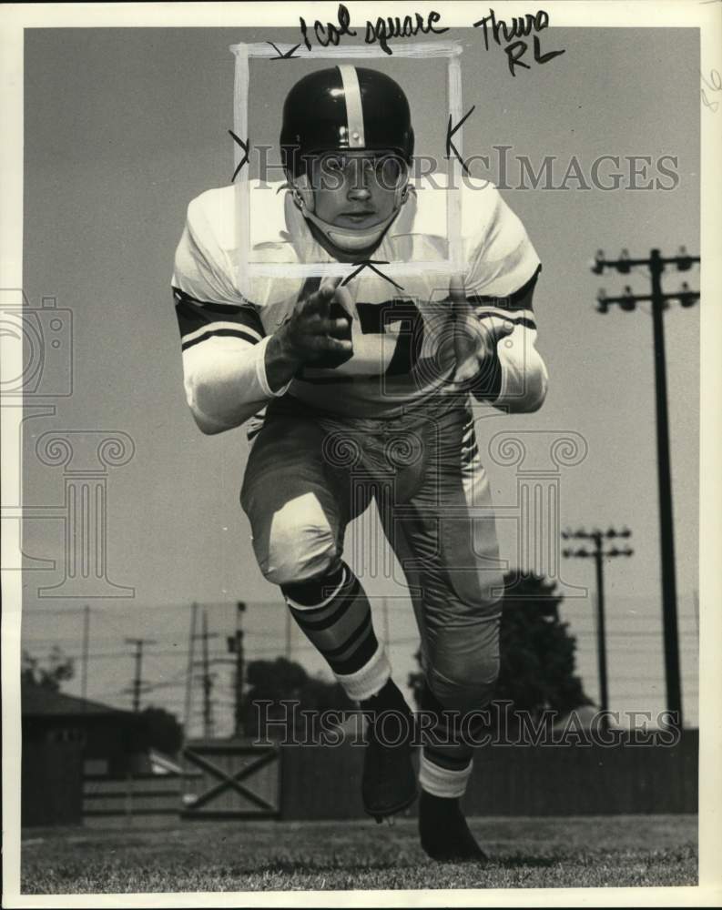 1953 Press Photo University of Southern California football player Aramis Dandoy- Historic Images