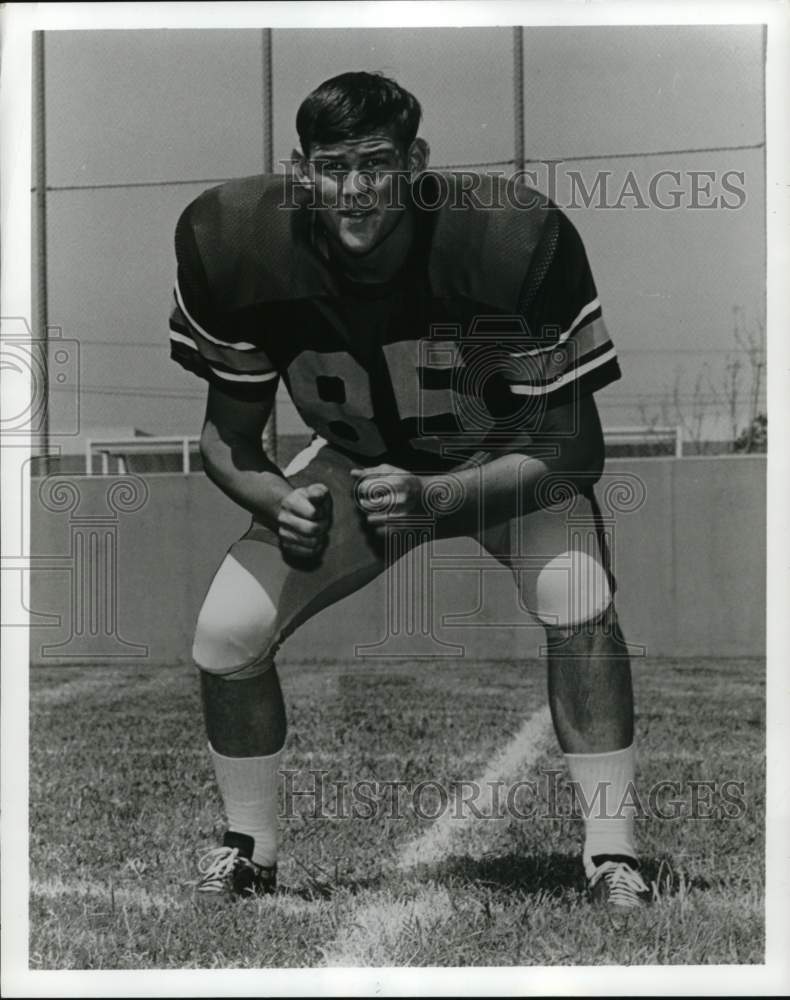 1972 Press Photo University of Southern California&#39;s linebacker Dale Mitchell- Historic Images