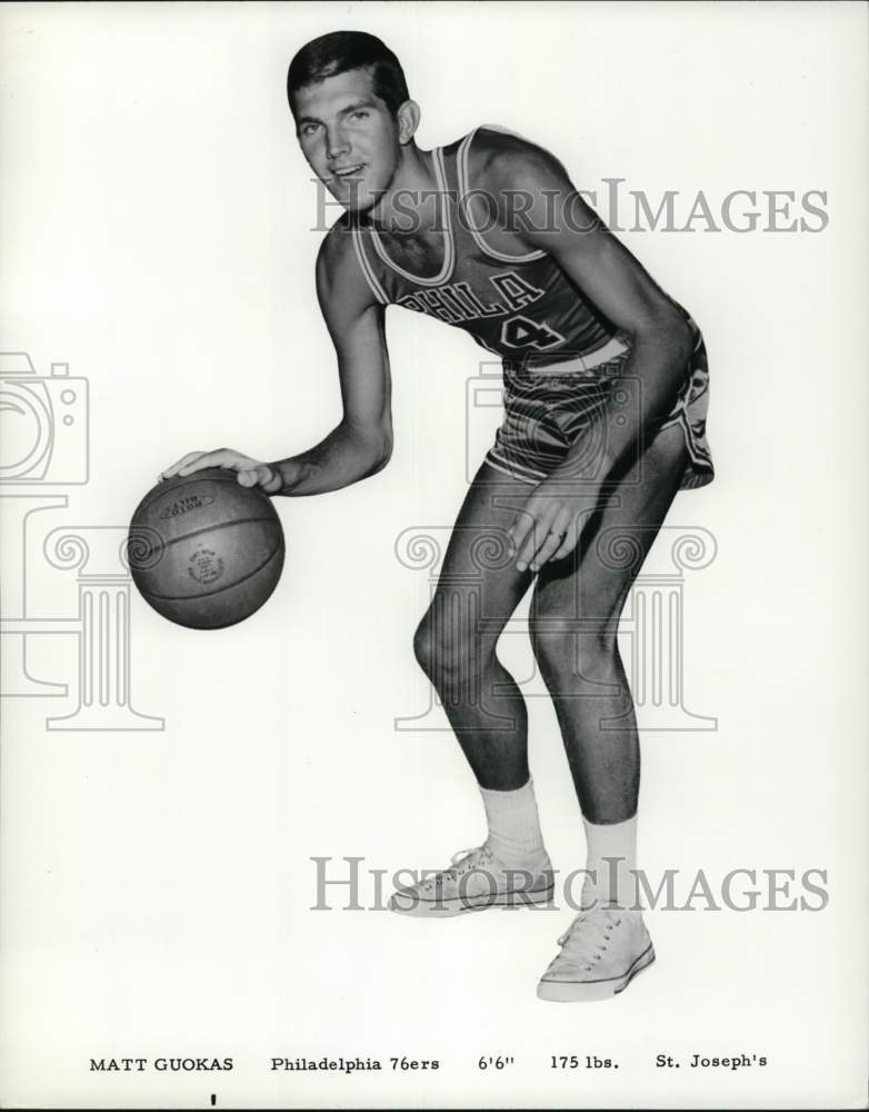 1988 Press Photo Philadelphia 76ers&#39; Matt Guokas - pix13162- Historic Images