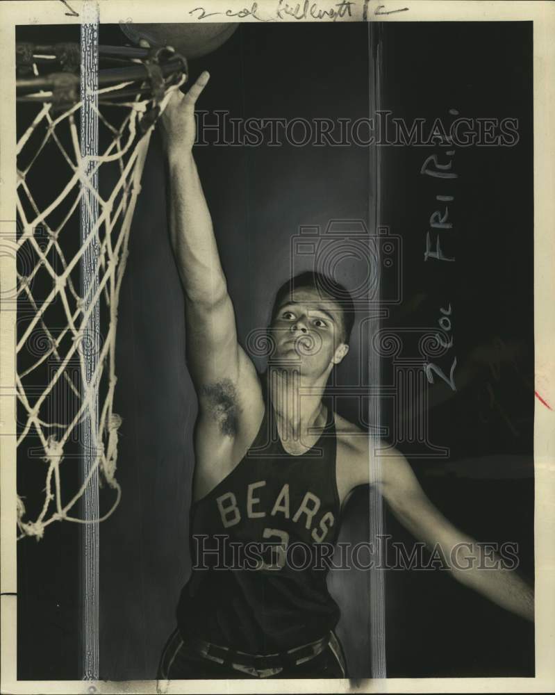 1952 Press Photo Bears basketball player John Ricksen - pix16251- Historic Images