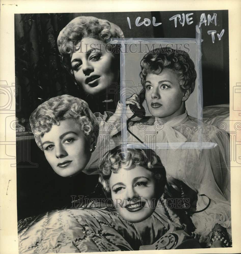 1956 Press Photo Actress Shelley Winters in &quot;Climax!: The Dark Wall&quot; - pix23969- Historic Images
