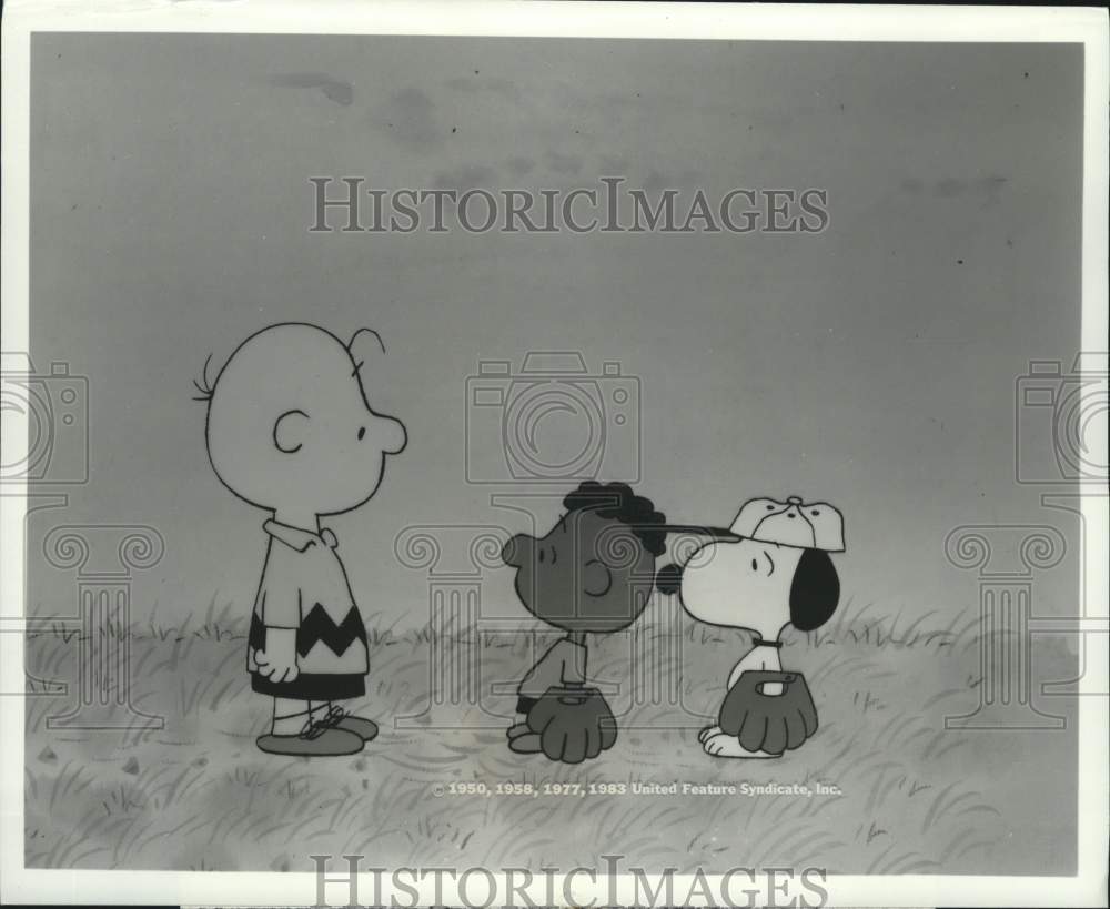 1987 Press Photo Scene from "It's an Adventure, Charlie Brown" on CBS-TV