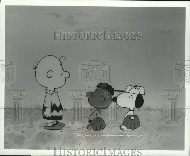 Load image into Gallery viewer, 1987 Press Photo Scene from "It's an Adventure, Charlie Brown" on CBS-TV
