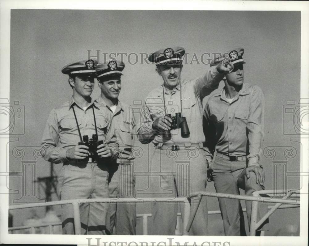 1977 Press Photo Scene from the ABC Television series "Operation Petticoat"- Historic Images