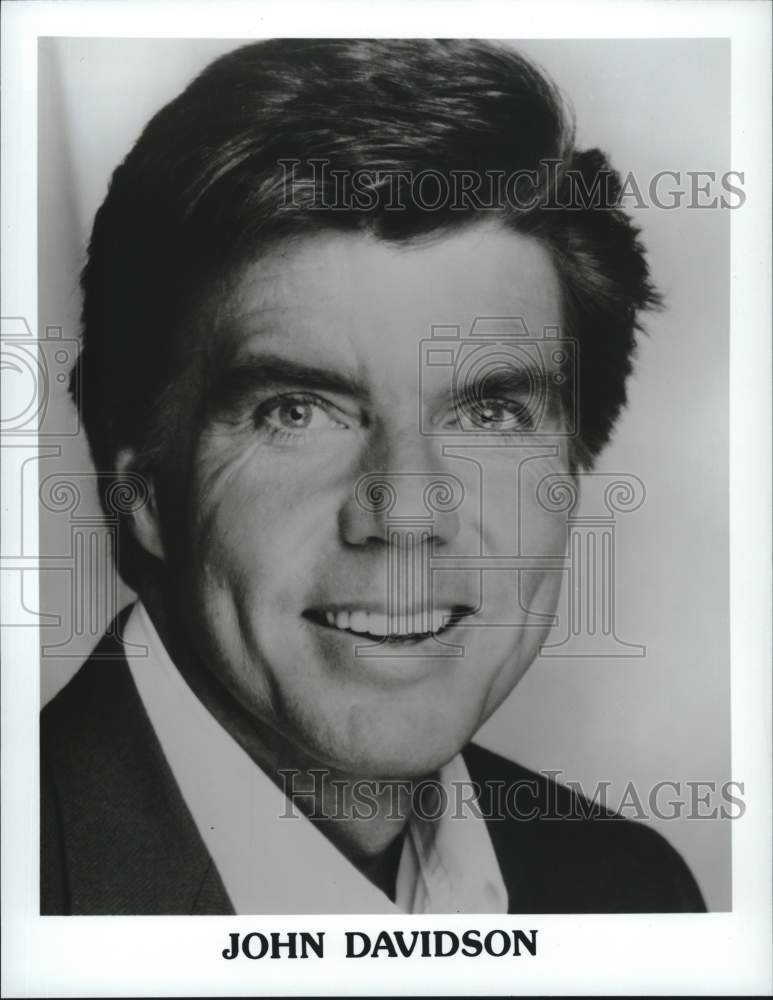 1990 Press Photo Actor John Davidson - pix27886- Historic Images