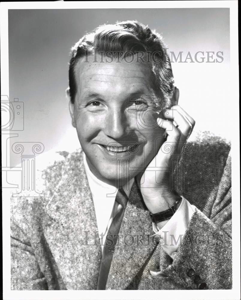 1953 Press Photo "Glamour Girl" host Harry Babbitt - pix34695