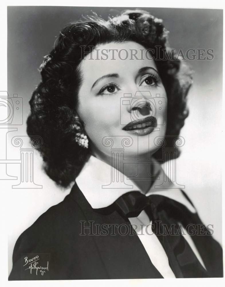 1951 Press Photo &quot;Summer Concert&quot; star &amp; soprano Mimi Benzell - pix37004- Historic Images