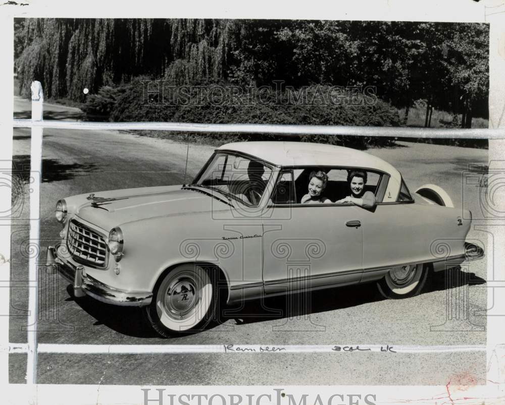 1954 Press Photo 1955 American Motors Rambler Country Club - pix38073- Historic Images