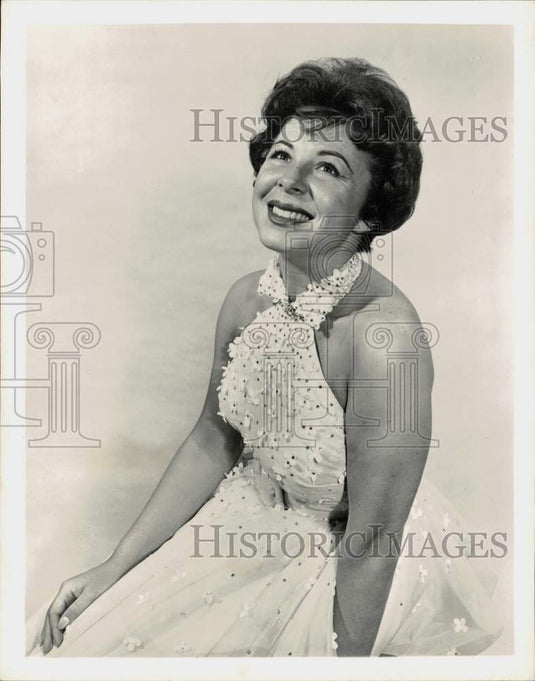 1959 Press Photo "Pepper-Upper Time Starring Eydie Gorme" star - pix38956- Historic Images