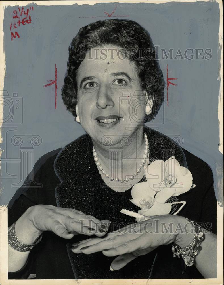 1964 Press Photo Genevieve Blatt at Interview - pna03087
