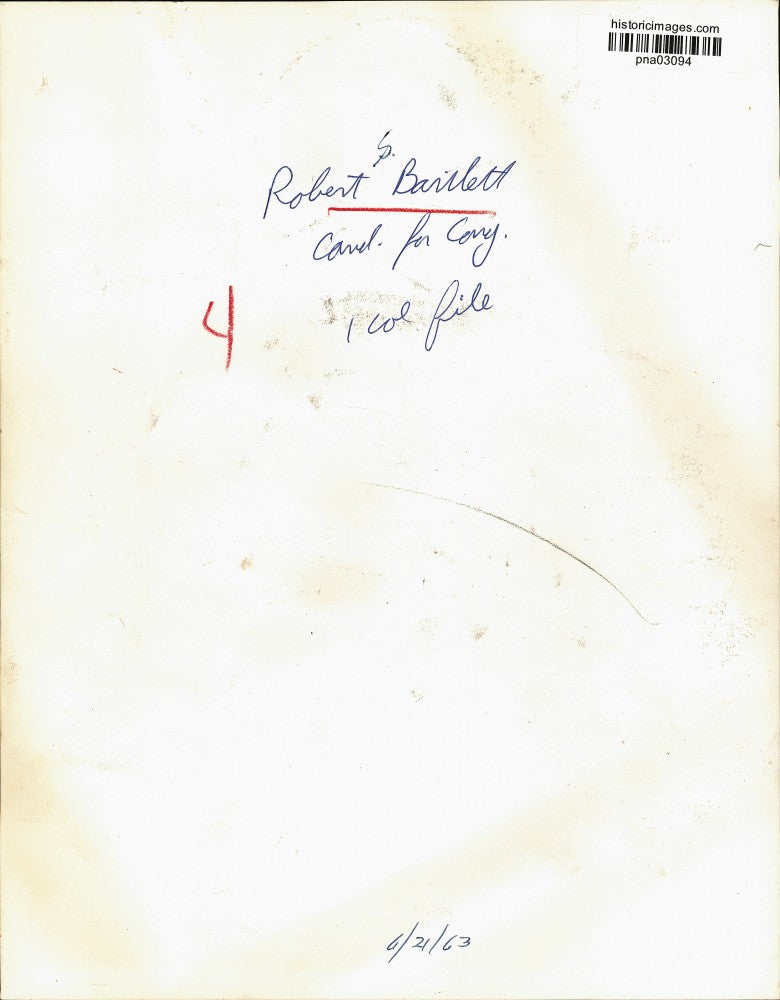 1963 Press Photo Congress Candidate Robert G. Bartlett - pna03094