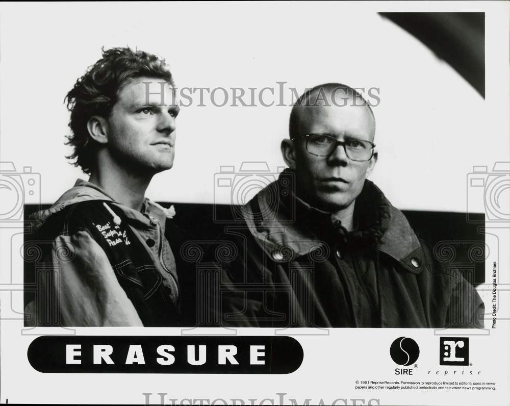 1991 Press Photo Erasure, Musical Group - pna17230- Historic Images