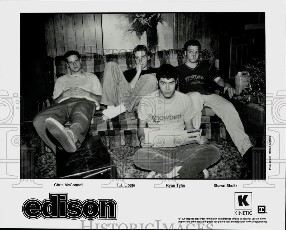 1996 Press Photo Musical Group, Edison - pna17232- Historic Images