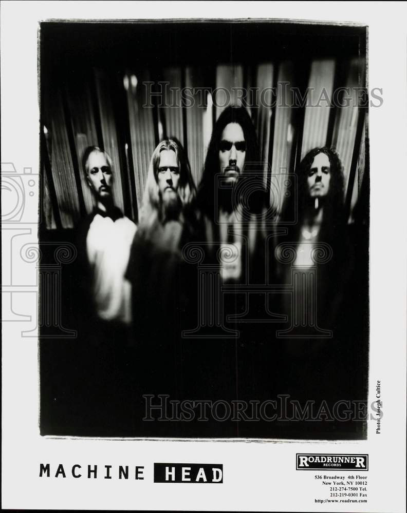 1997 Press Photo Musical Group, Machine Head - pna18361- Historic Images