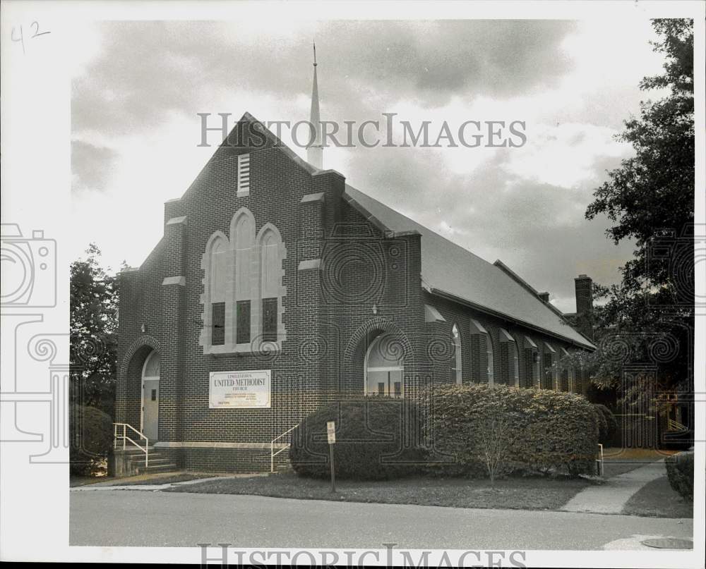1993 Press Photo Exterior of Linglestown United Methodist Church Building