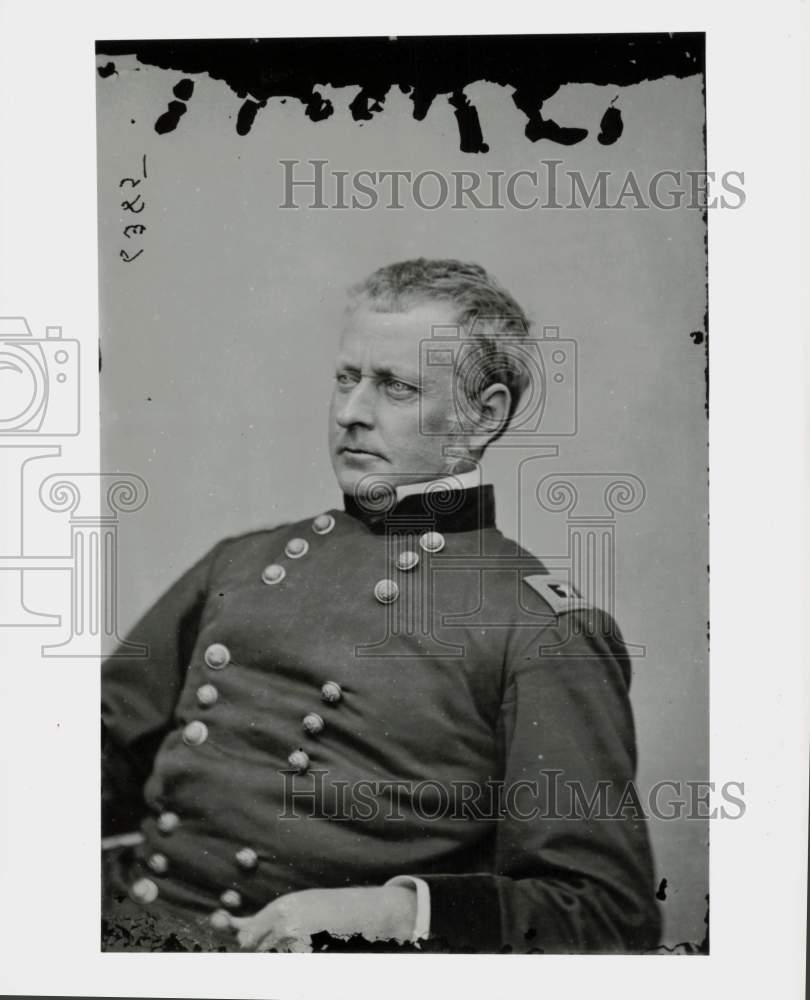 Press Photo Major General Joseph Hooker, Civil War Officer - pnx02059- Historic Images