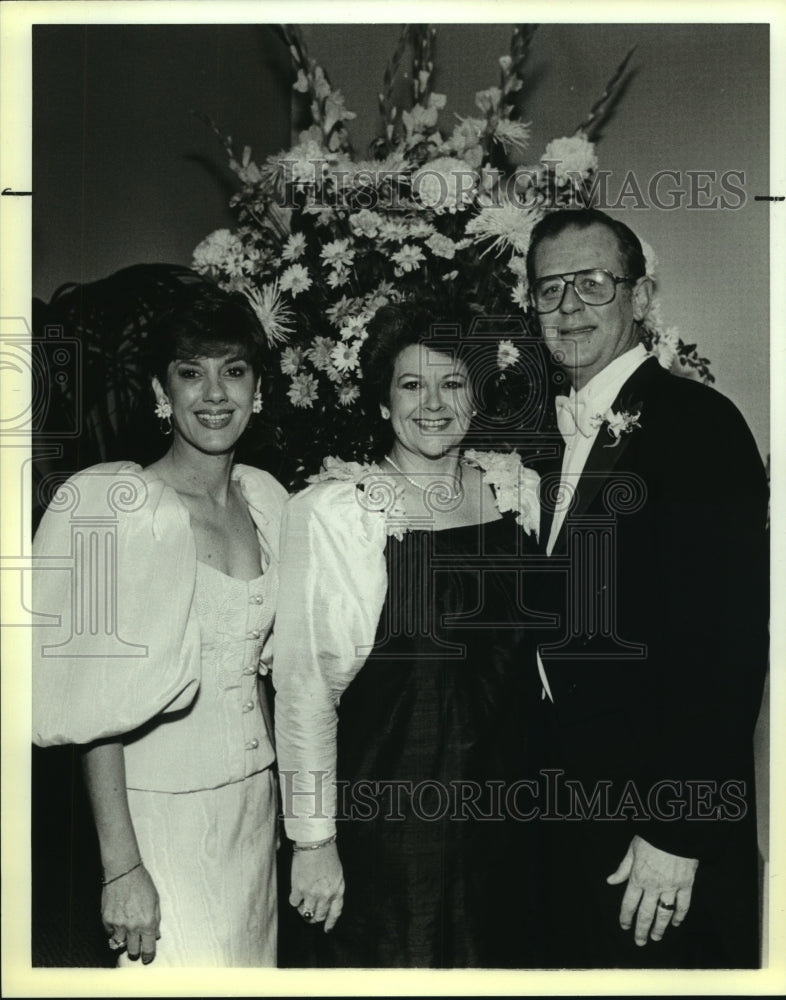 1989 Press Photo Symphony League annual ball attendees - saa00934- Historic Images