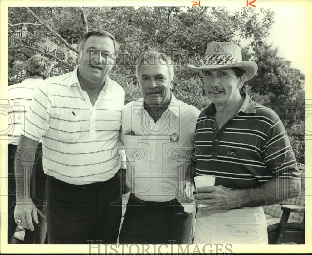 1988 Press Photo Benefit Golf Tournament players - saa01421- Historic Images
