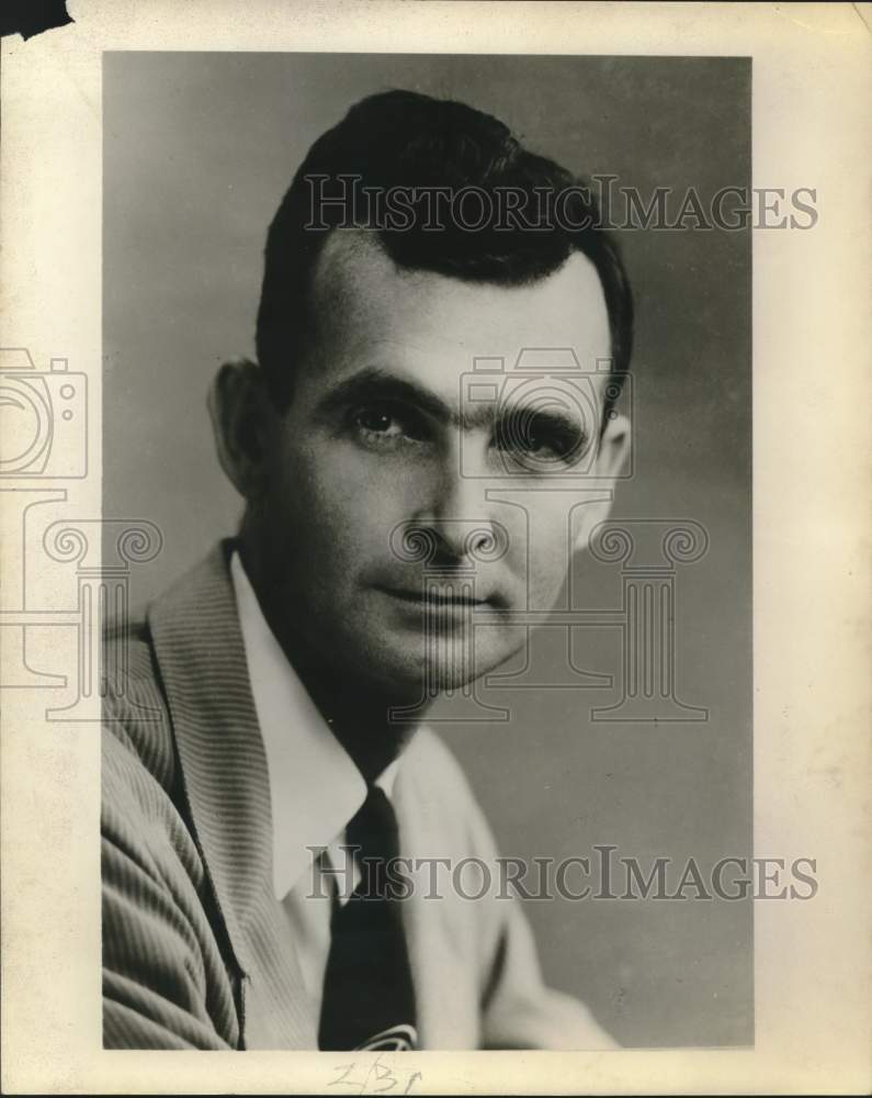 1960 Press Photo M. Robert Barnett, American Foundation for the Blind, Inc.- Historic Images