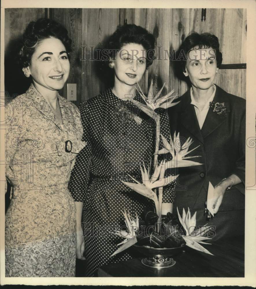 1959 Press Photo Attendees at the Bel Meade Show, Texas - saa01948