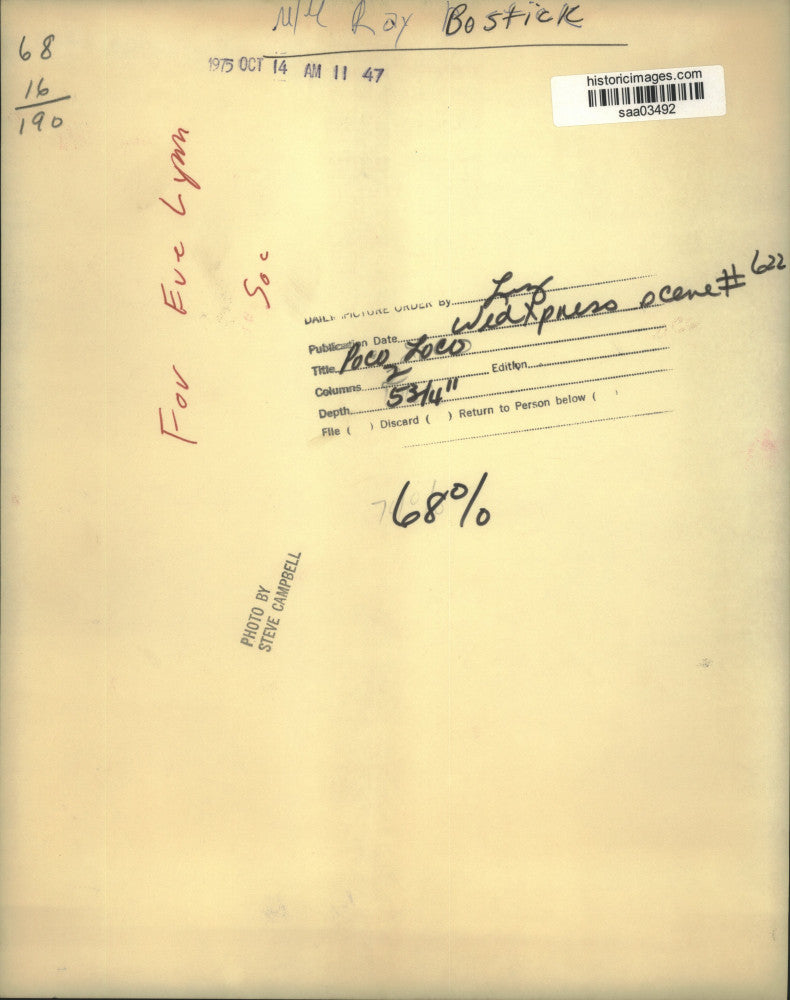 1975 Press Photo Mr. and Mrs. Ray Bostick dancing, Texas - saa03492