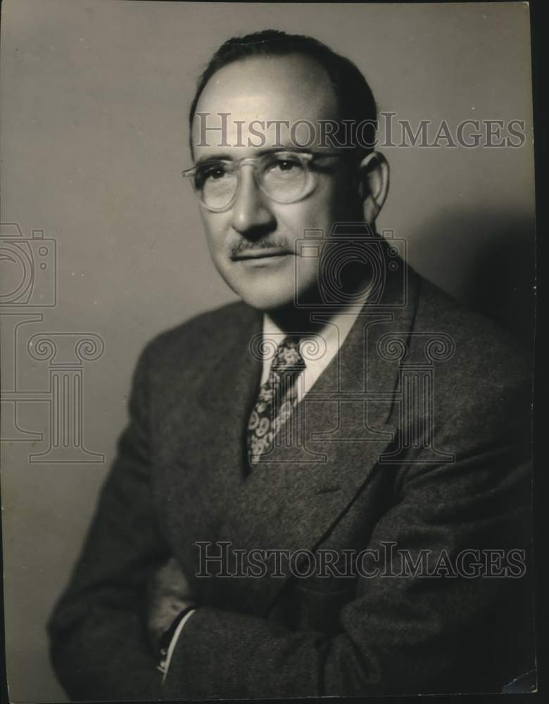 1950 Press Photo J. H. Calvert Mugshot - saa04805