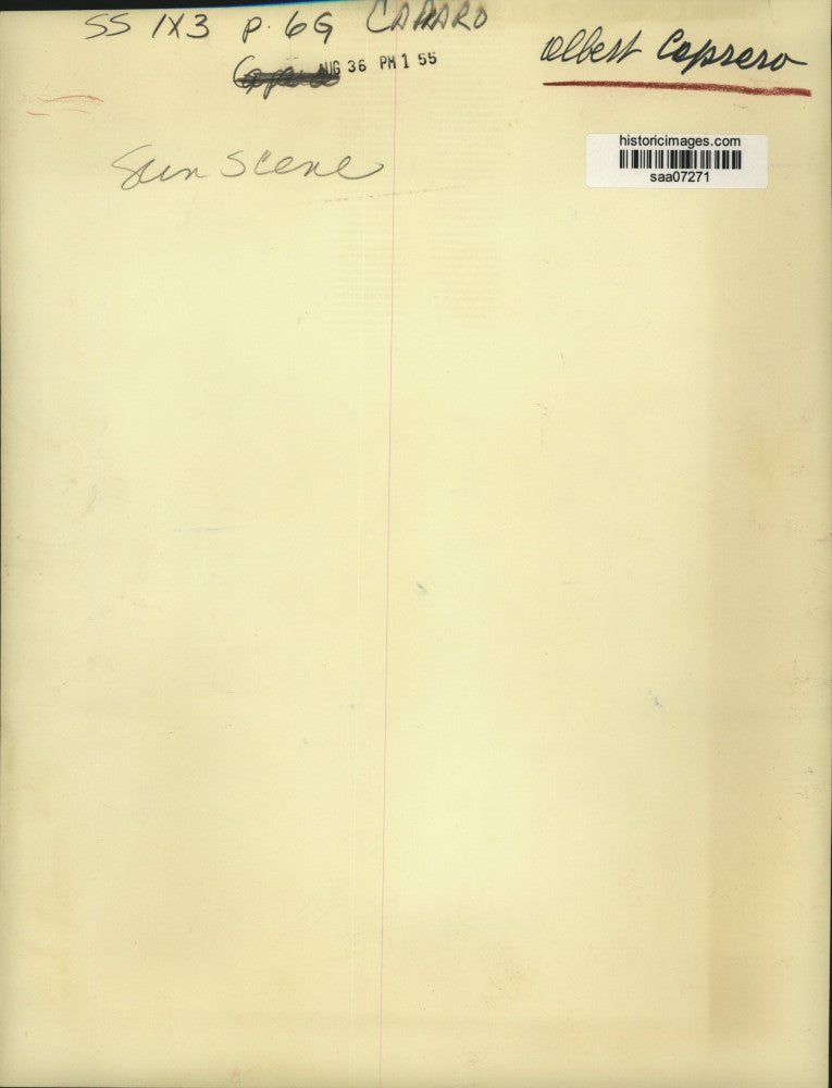 Press Photo Albert Caprero, Fashion Designer sits at desk - saa07271