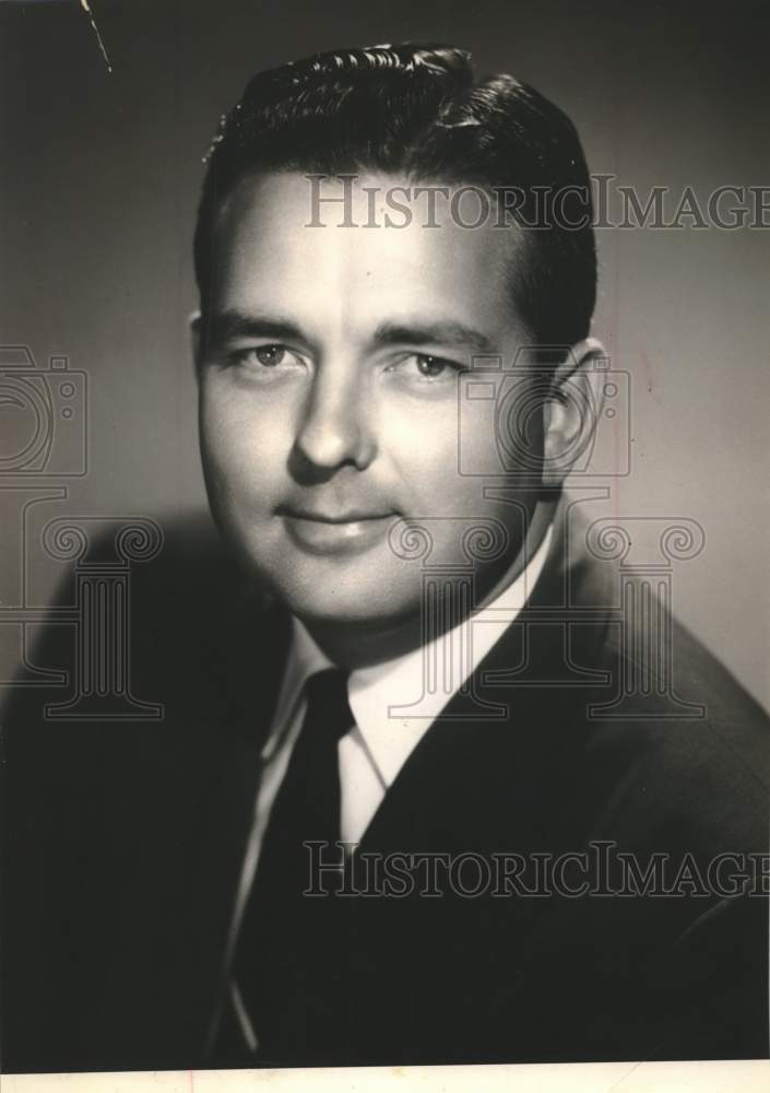 1955 Press Photo Reverend Sam L. Fore, St. Andrew&#39;s Methodist, San Antonio Texas
