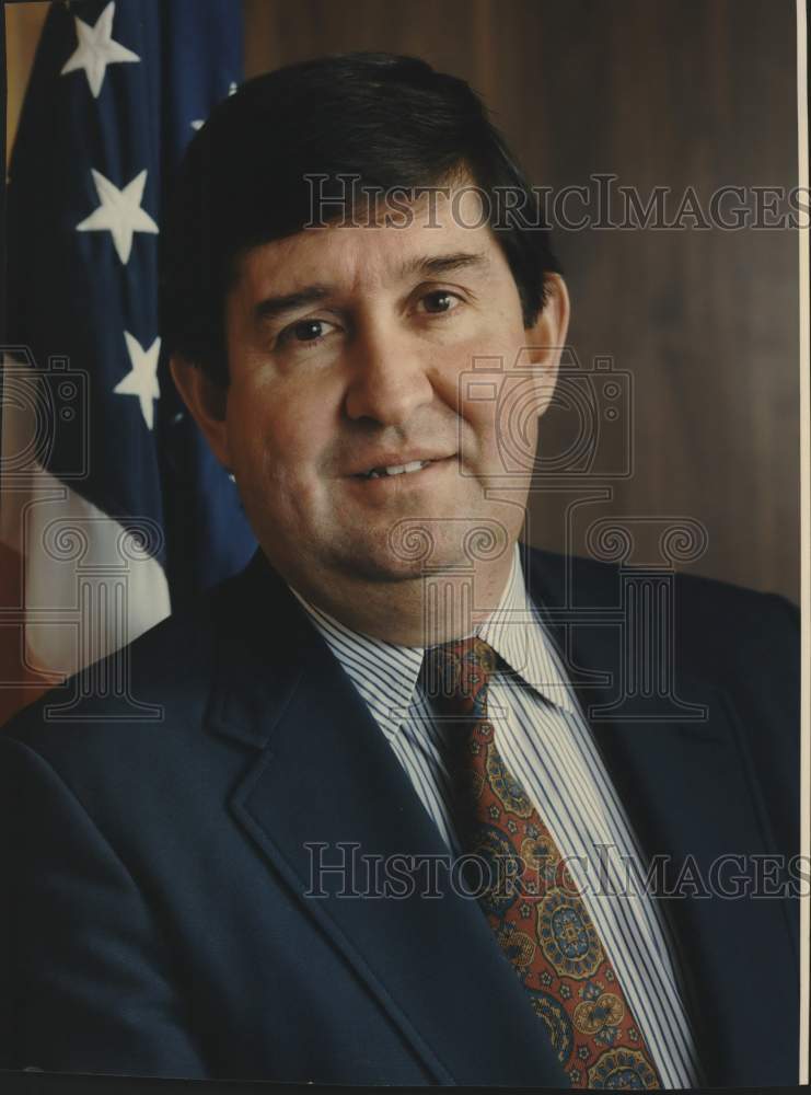 1992 Press Photo Emilio Garza, Politician - saa09192
