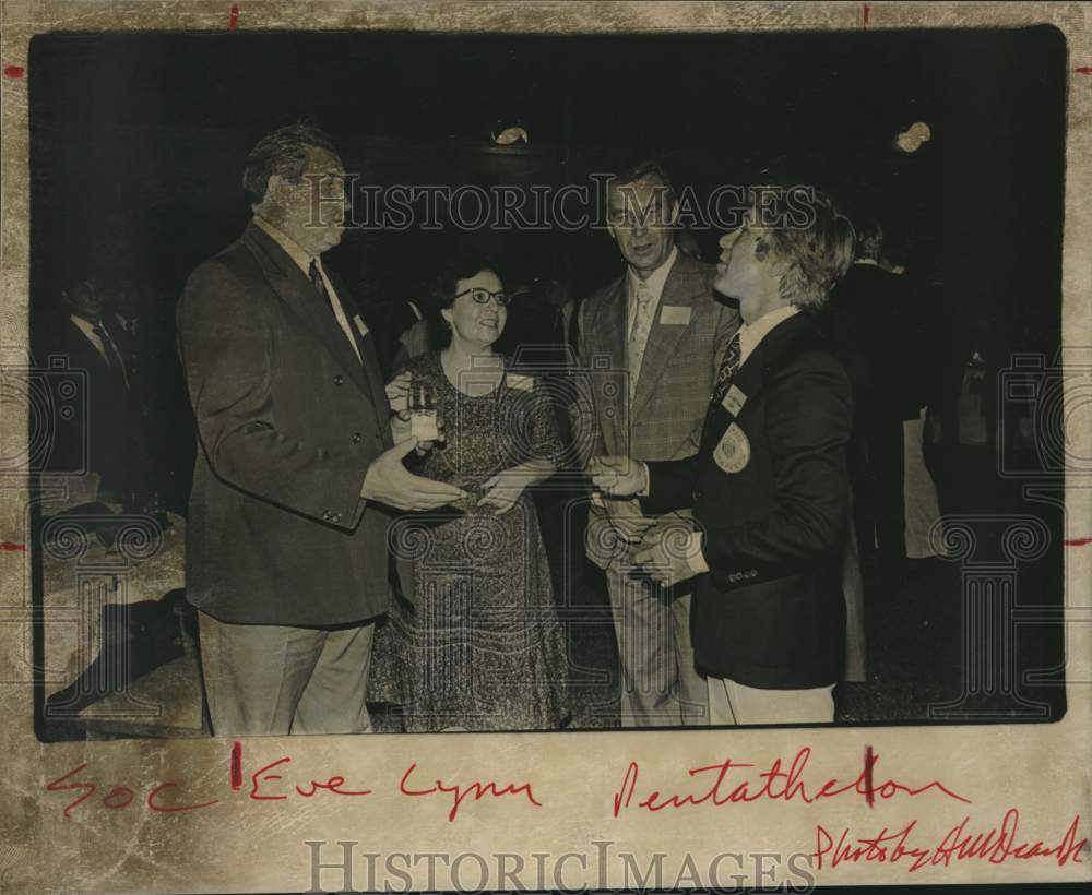 Press Photo Igor Norikov, Eve Lynn Pentathlon Vice President and Officials- Historic Images