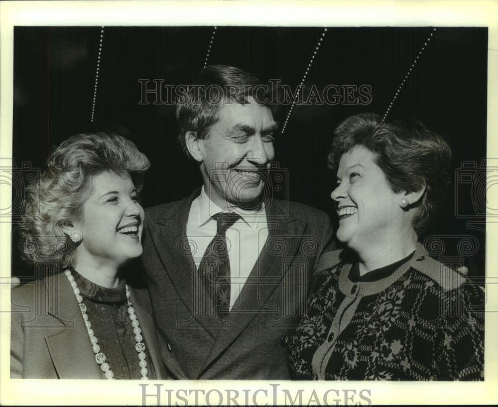 1989 Press Photo Reception following Metropolitan Opera Auditions, Texas- Historic Images