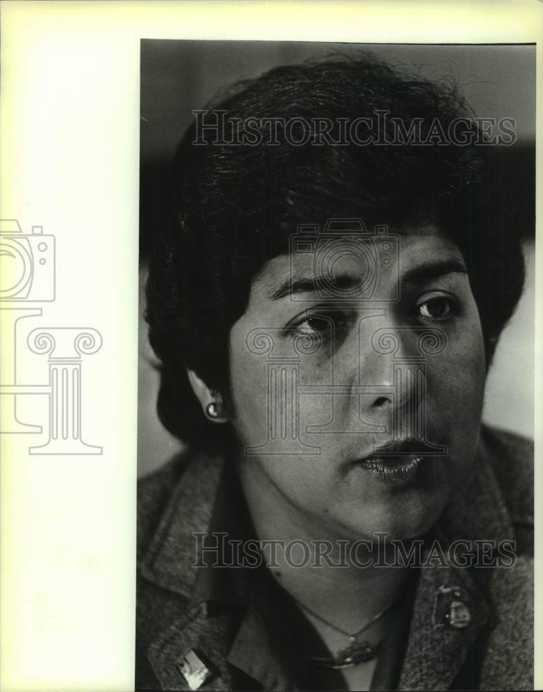 1986 Press Photo Goodwill's Yolanda Rangel, Texas - saa22305- Historic Images