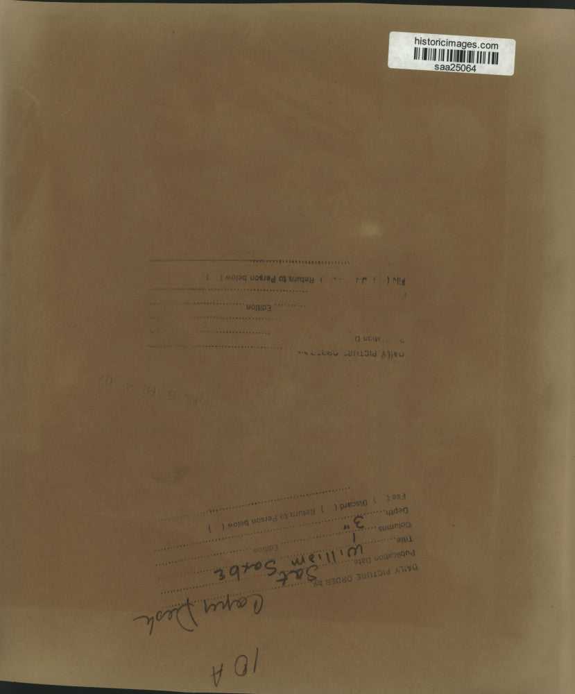 1974 Press Photo Attorney General William Saxbe at new conference, Washington