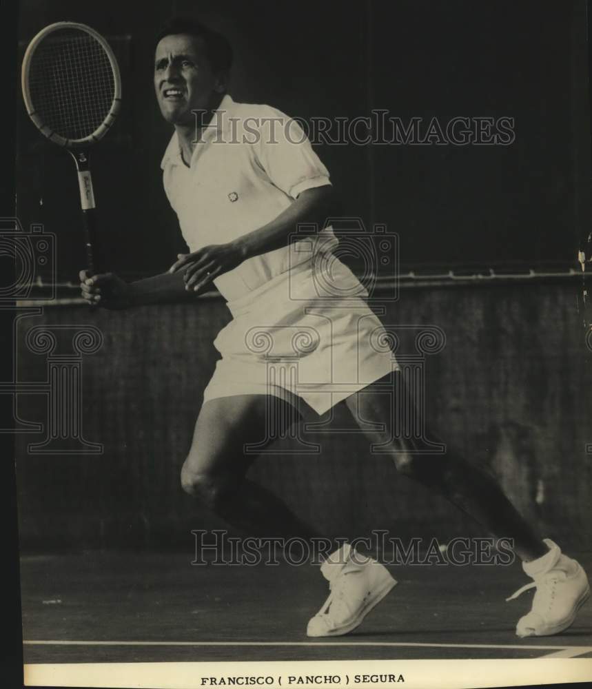 Press Photo Tennis player Francisco (Pancho) Segura - saa27372- Historic Images