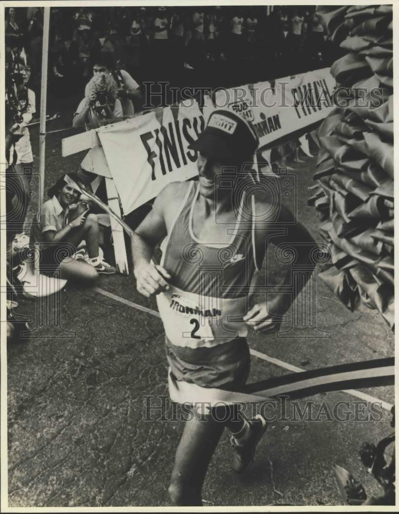 Press Photo Dave Scott, fitness instructor and Triathlon World Champion- Historic Images