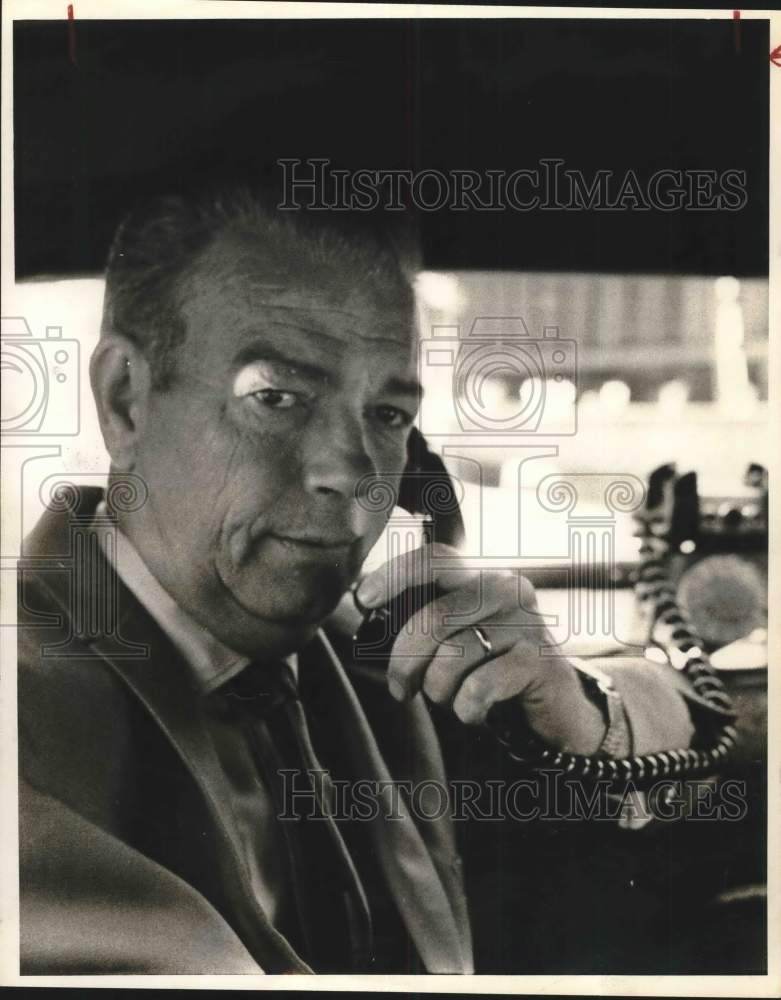 1969 Press Photo Joseph I. Woods, Sheriff of Cook County, Illinois - saa27760- Historic Images