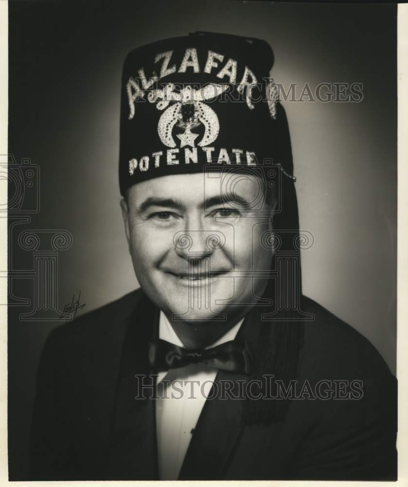 1962 Press Photo George Henry, Potentate, Alzafar Temple - saa31879