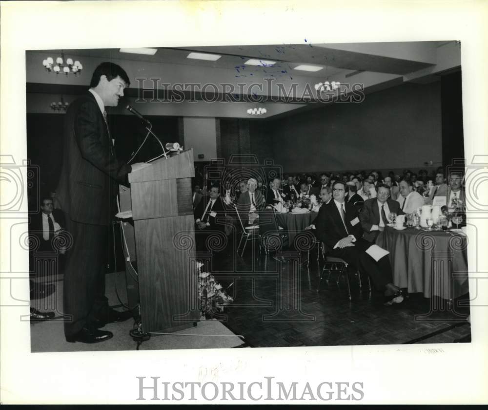 1993 Press Photo Governor Francisco Barrio Terrazas at San Antonio Conference