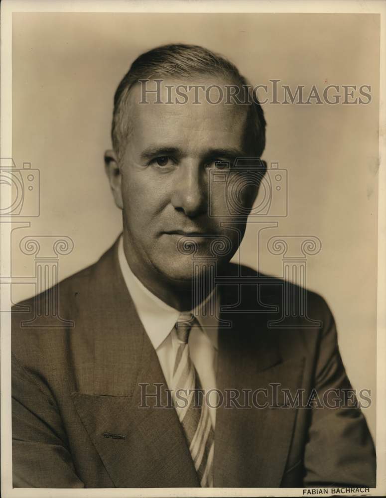 1959 Press Photo Robert E. Thomas, Chairman of the M-K-T Railroad Co.- Historic Images