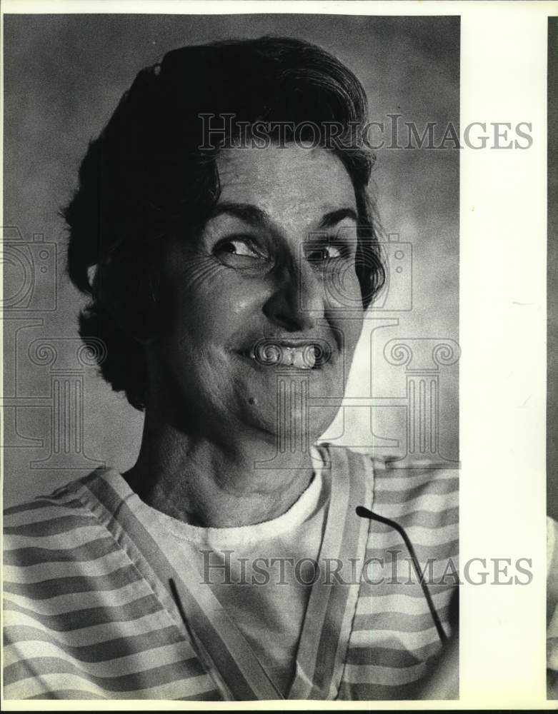 1986 Press Photo Heart transplant patient Catherine Hooker, Texas - saa41036- Historic Images