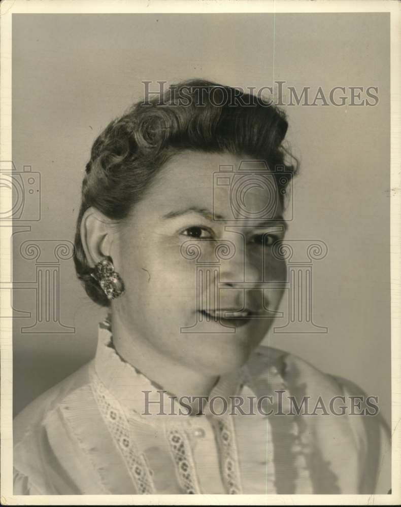 1959 Press Photo Portrait of Mrs. K. G. Holt, Sr. - saa41063- Historic Images