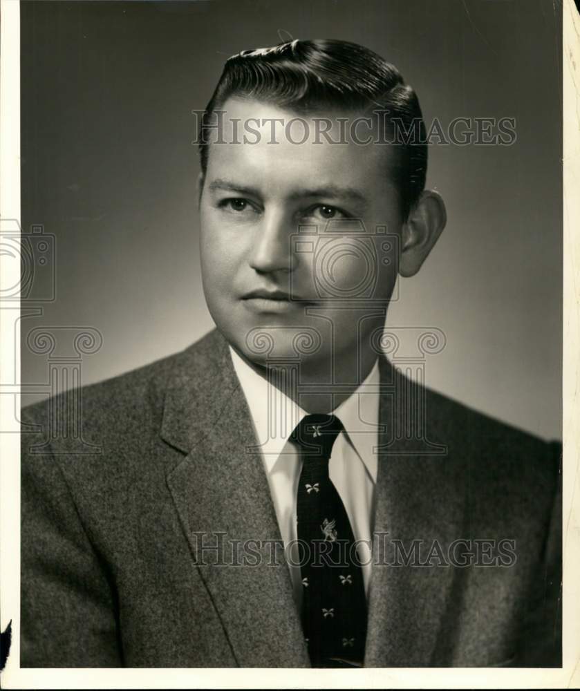 1955 Press Photo Portrait of Jerry Kissling - saa44259- Historic Images