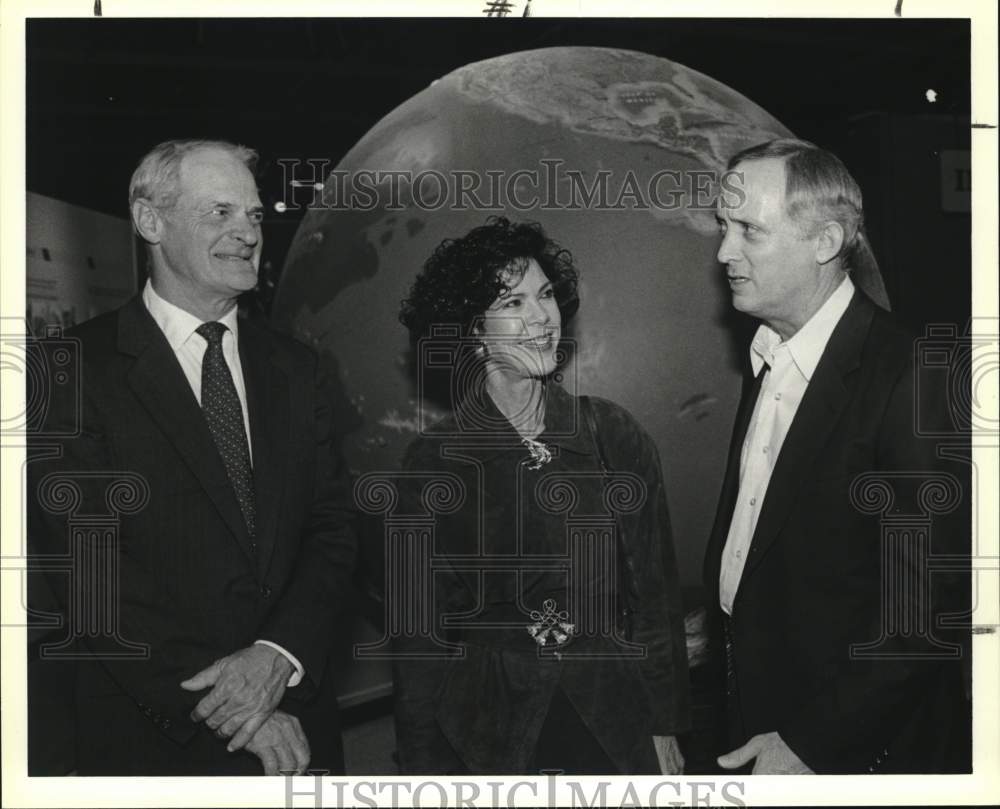 1989 Press Photo Reception for Chancellor &amp; Board of Regents of the U.T. System- Historic Images