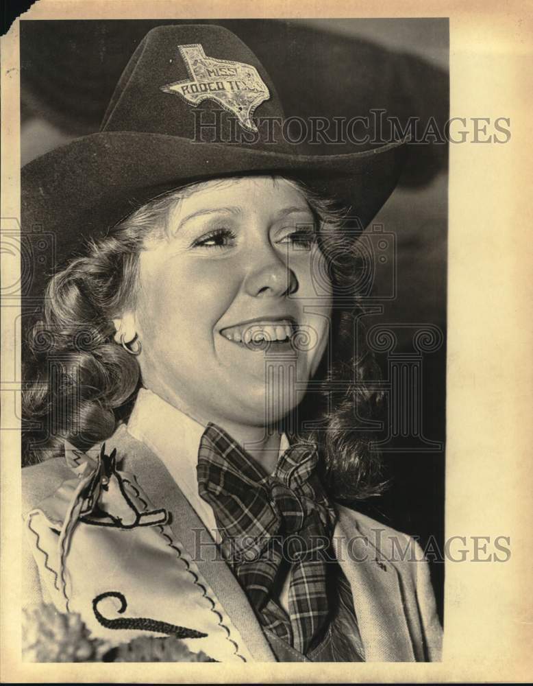 1982 Press Photo Miss Rodeo Texas Lisa Kay Hensarling, Texas - saa50526- Historic Images