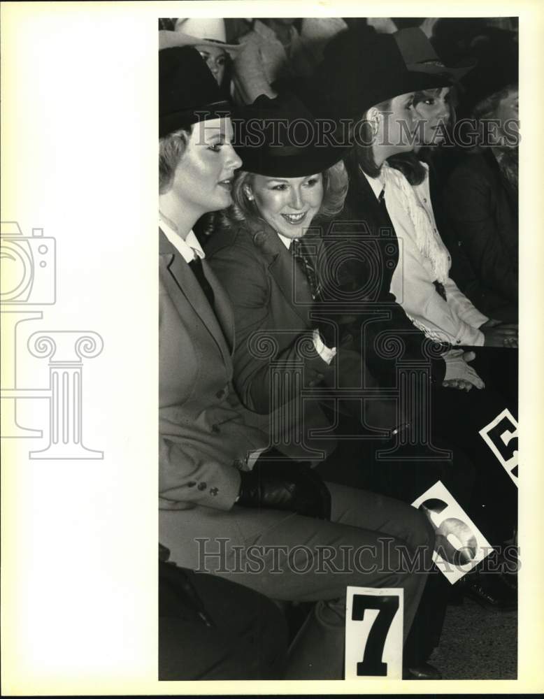 1984 Press Photo Miss Rodeo Queen contestants - saa52529- Historic Images