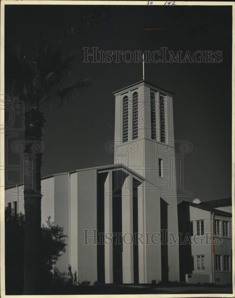 1958 Press Photo Beacon Hill Presbyterian Church Design Is Simple But Stately