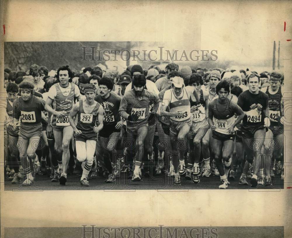 1982 Press Photo River City Run at Mission County Park, Texas - saa67366- Historic Images