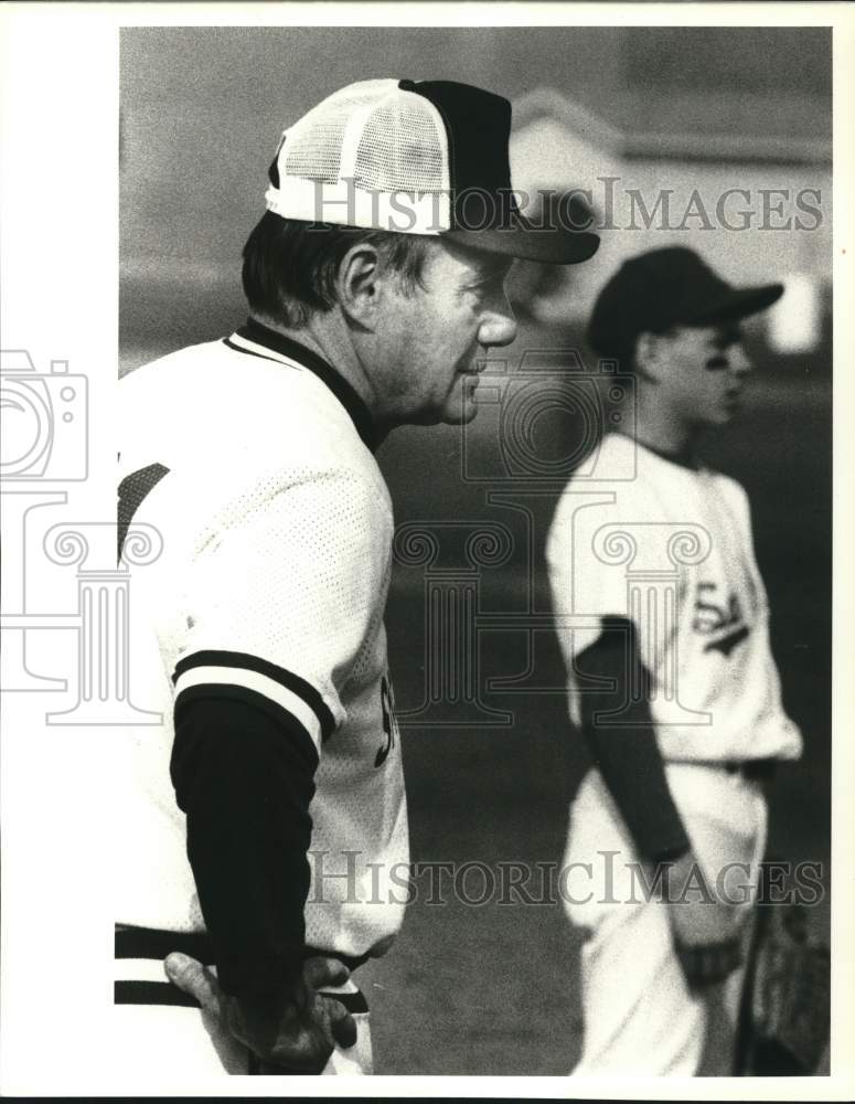 Press Photo Baseball Don Van Vleet- Historic Images