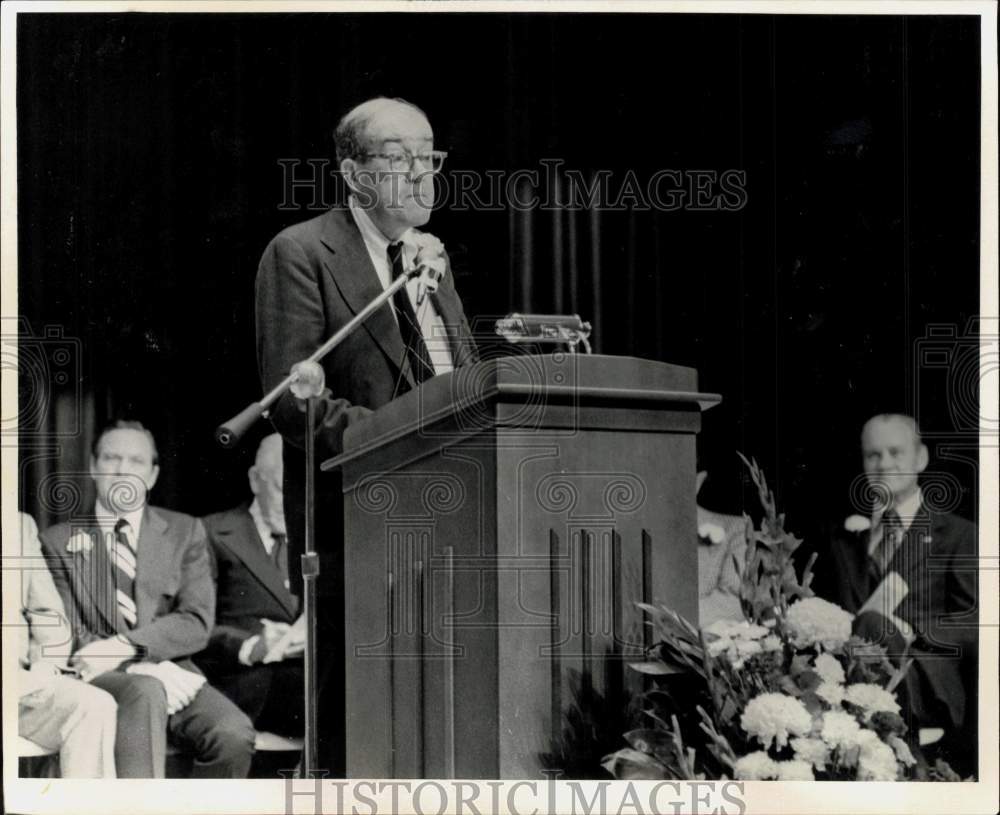 Press Photo Dr. Frederic E. Fox, Special Assistant Princeton University- Historic Images